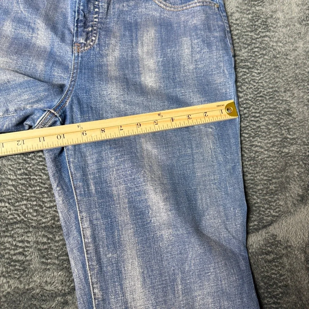 SO Size 10R Slimming Girliend Slim‎ Leg Ankle Jeans Distressed Wash